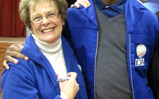 The Executive Mayor, Nicolette Botha-Guthrie and the real Archie Klaas